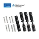 MC4 male female connector 1000V 30A - PV solar panel connectors for PV systems
